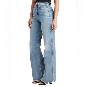 Silver Jeans Co. Highly Desirable High-Rise Trouser-Leg Jeans